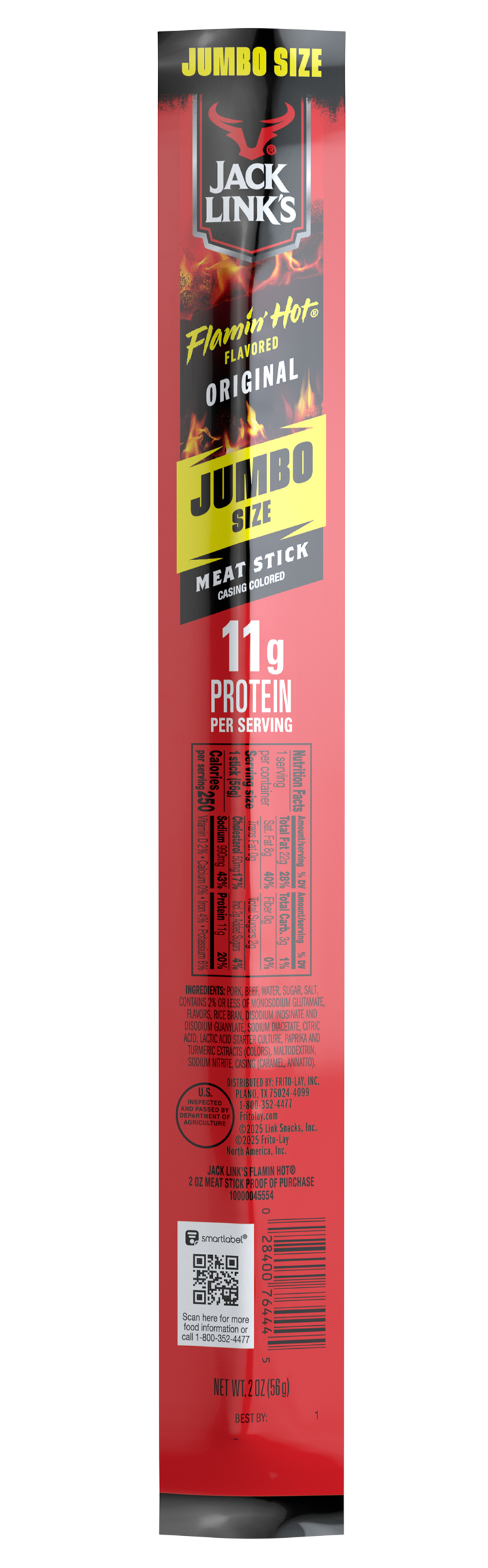 Bag of FLAVORED ORIGINAL JUMBO MEAT STICK